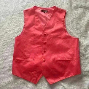 Salmon pink Alberto cardinali vest size large